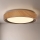 Brilagi - Φωτιστικό οροφής LED FLOCO LED/24W/230V διάμ. 30 cm σε απομίμηση ξύλου/μαύρο