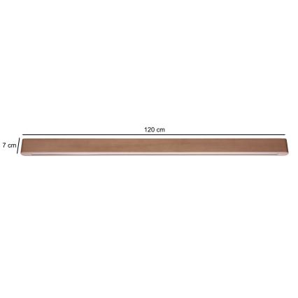 BRILAGI - Φωτιστικό οροφής LED GARDALINE LED/90W/230V δρυς