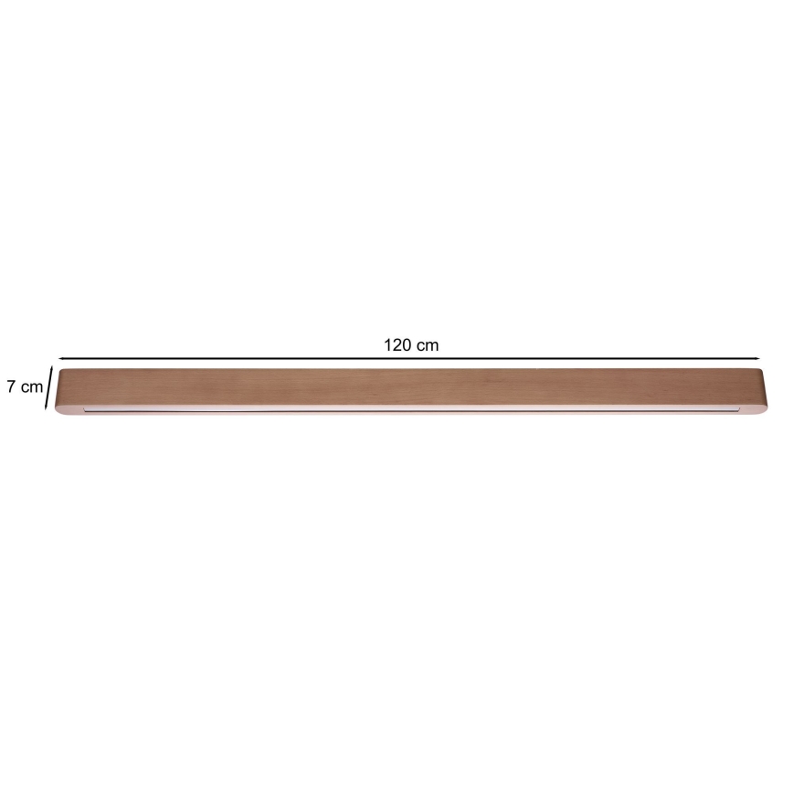 BRILAGI - Φωτιστικό οροφής LED GARDALINE LED/90W/230V δρυς