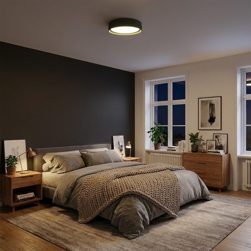 Brilagi - Φωτιστικό οροφής LED LUCIA LED/24W/230V Ø 31 cm πράσινο