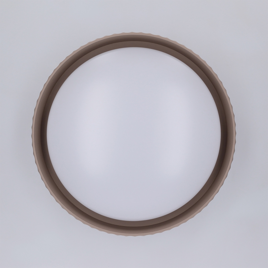 Brilagi - Φωτιστικό οροφής LED LUCIA LED/24W/230V, διάμ. 31 cm, καφέ