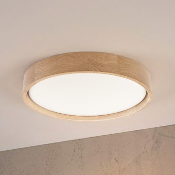 Brilagi - Φωτιστικό οροφής LED MANAROLA PLAIN LED/24W/230V 3000K Ø 41 cm δρυς
