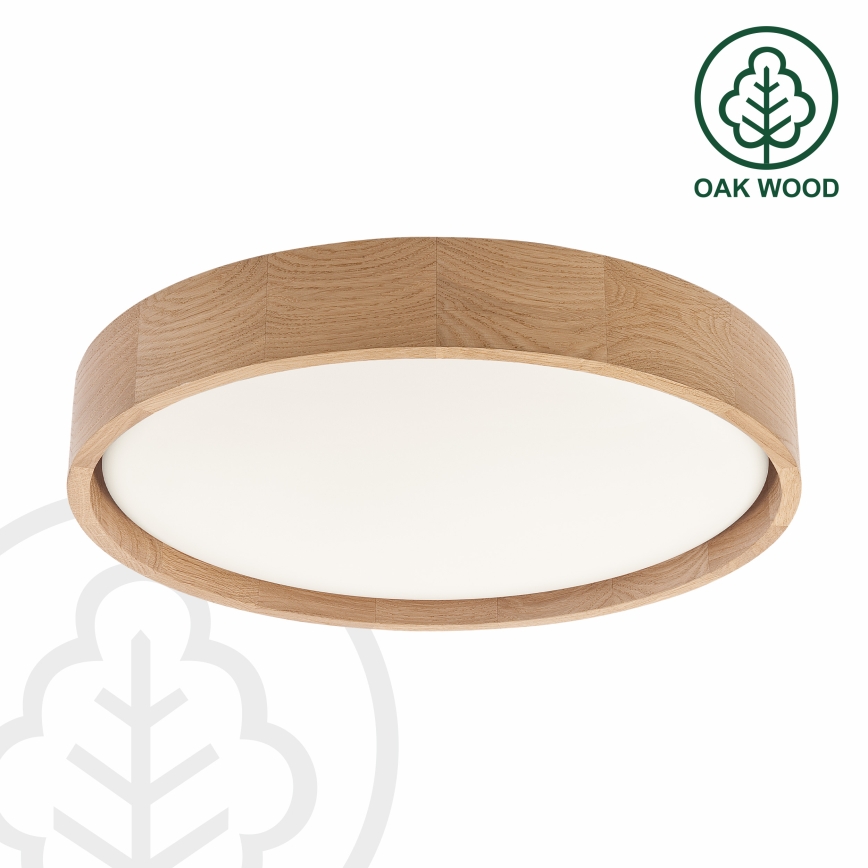 Brilagi - Φωτιστικό οροφής LED MANAROLA PLAIN LED/24W/230V 3000K Ø 41 cm δρυς