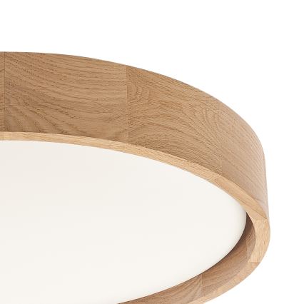 Brilagi - Φωτιστικό οροφής LED MANAROLA PLAIN LED/24W/230V 3000K Ø 41 cm δρυς
