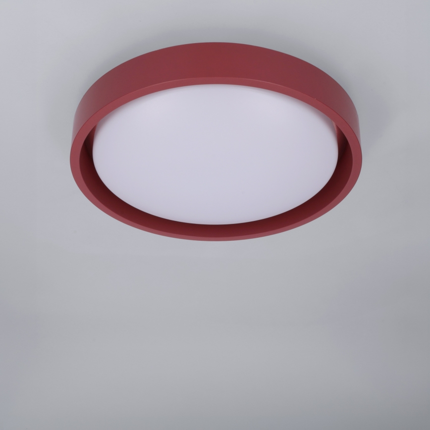 Brilagi - Φωτιστικό οροφής LED MATTEO LED/24W/230V Ø 31 cm κόκκινο