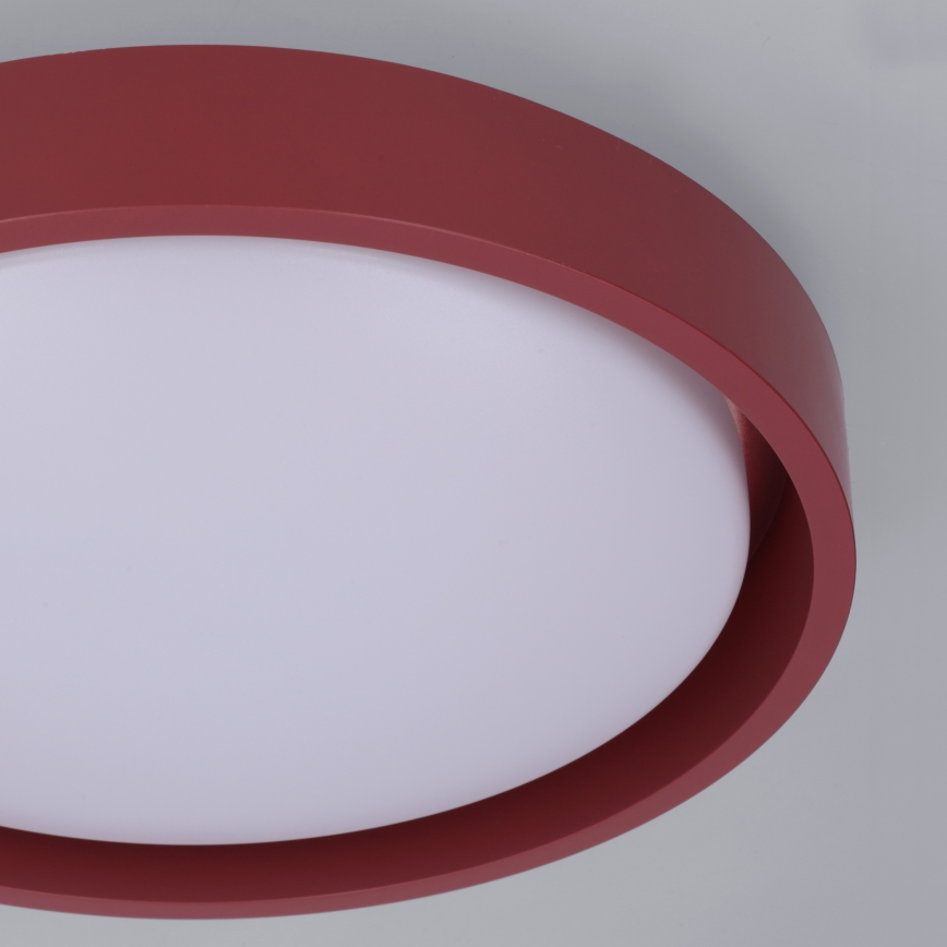 Brilagi - Φωτιστικό οροφής LED MATTEO LED/24W/230V Ø 31 cm κόκκινο