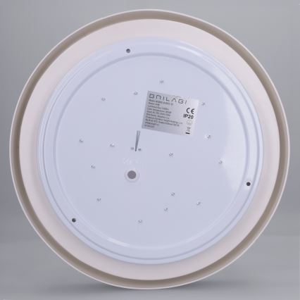 Brilagi - Φωτιστικό οροφής LED MATTEO LED/24W/230V Ø 31 cm κόκκινο