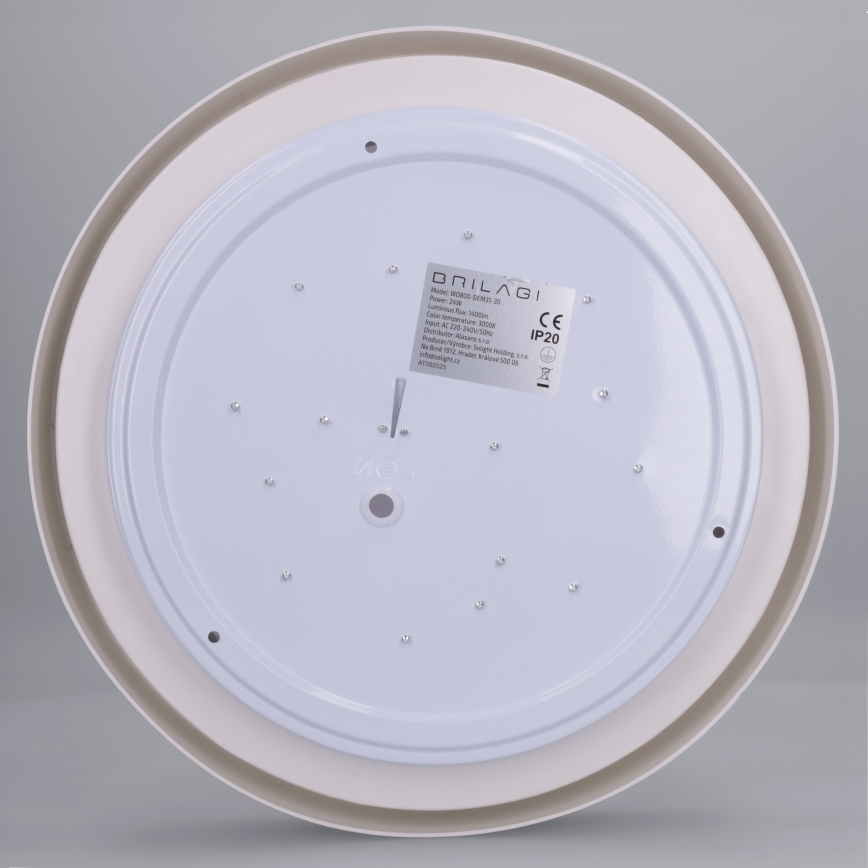 Brilagi - Φωτιστικό οροφής LED MATTEO LED/24W/230V Ø 31 cm κόκκινο