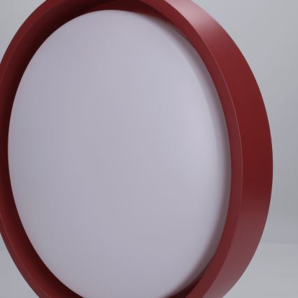 Brilagi - Φωτιστικό οροφής LED MATTEO LED/24W/230V Ø 31 cm κόκκινο