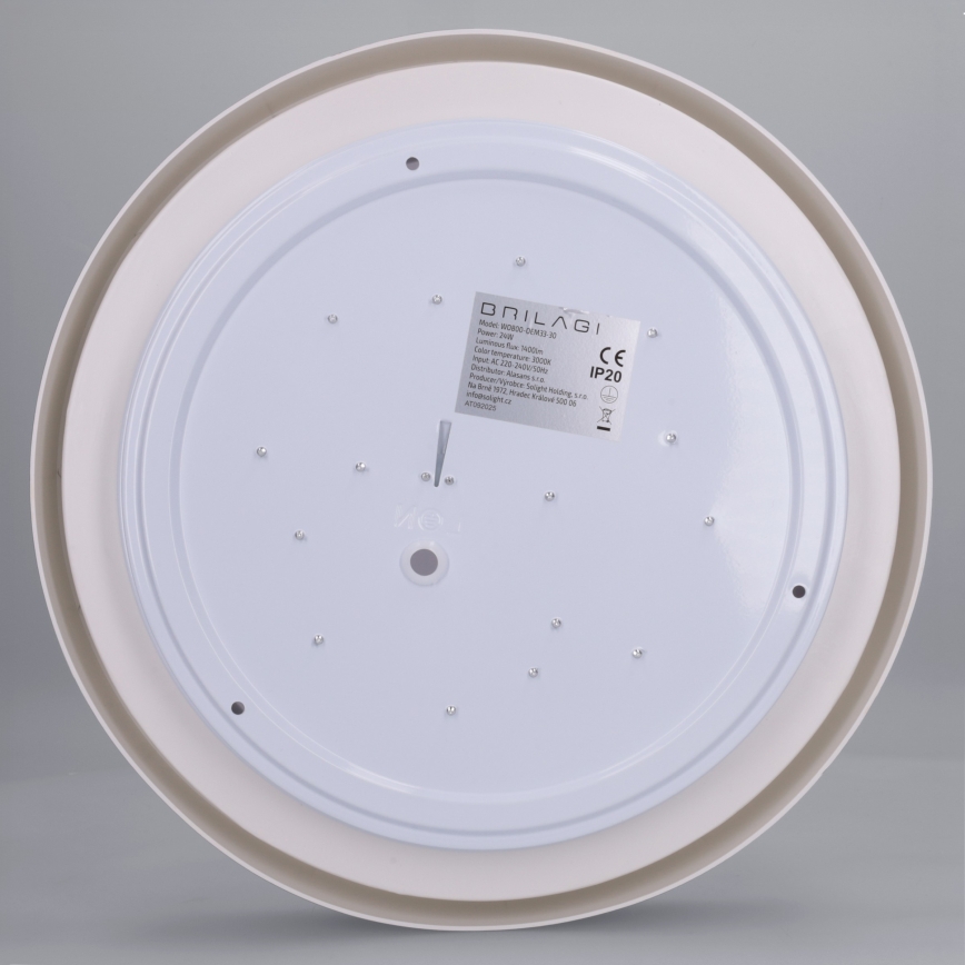 Brilagi - Φωτιστικό οροφής LED MATTEO LED/24W/230V διάμ. 31 cm τιρκουάζ