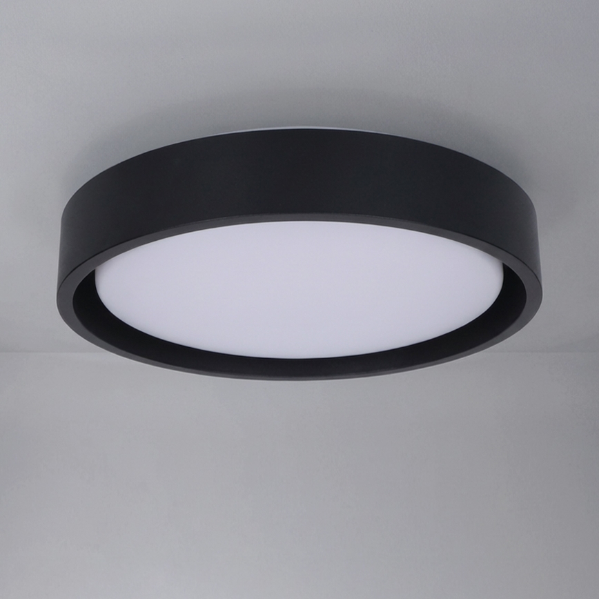 Brilagi - Φωτιστικό οροφής LED MATTEO LED/24W/230V, διάμ. 31 cm, μαύρο