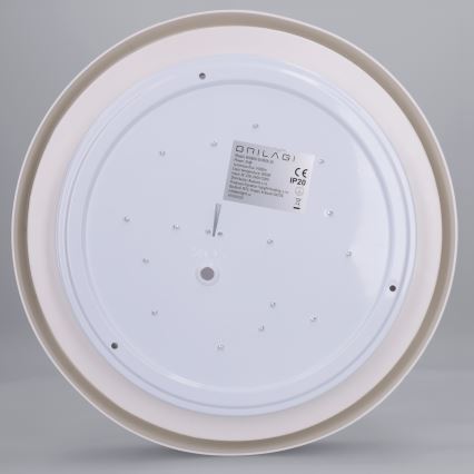 Brilagi - Φωτιστικό οροφής LED MATTEO LED/24W/230V, διάμ. 31 cm, μαύρο