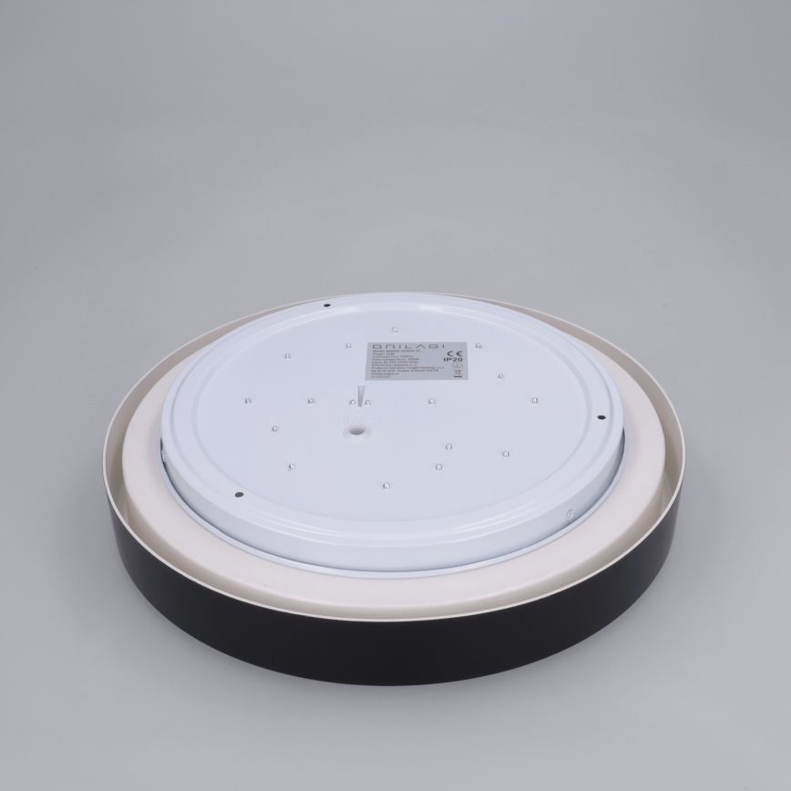 Brilagi - Φωτιστικό οροφής LED MATTEO LED/24W/230V, διάμ. 31 cm, μαύρο