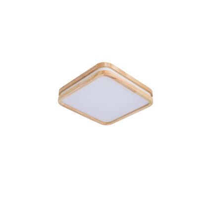 Brilagi - Φωτιστικό οροφής LED MOLINA SQUARE LED/32W/230V 3000/4000/6000K σε απόχρωση δρυός 30x30 cm