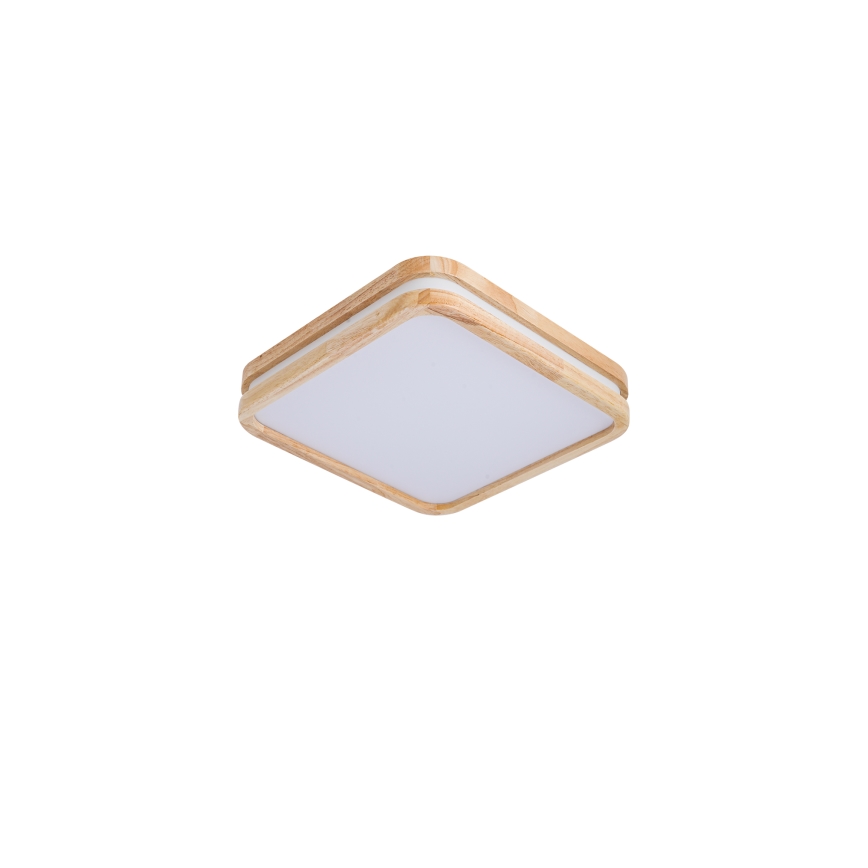 Brilagi - Φωτιστικό οροφής LED MOLINA SQUARE LED/32W/230V 3000/4000/6000K σε απόχρωση δρυός 30x30 cm