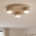 Brilagi - Φωτιστικό οροφής LED MONO 3xGX53/12W/230V Ø 30 cm μπεζ