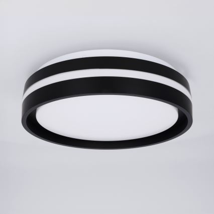 Brilagi - φωτιστικό οροφής LED NAOMI LED/24W/230V διάμ. 28,5 εκ. μαύρο