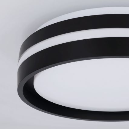 Brilagi - φωτιστικό οροφής LED NAOMI LED/24W/230V διάμ. 28,5 εκ. μαύρο