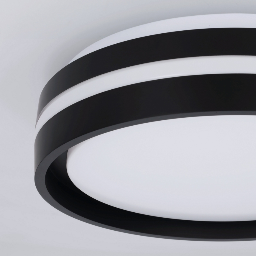 Brilagi - φωτιστικό οροφής LED NAOMI LED/24W/230V διάμ. 28,5 εκ. μαύρο