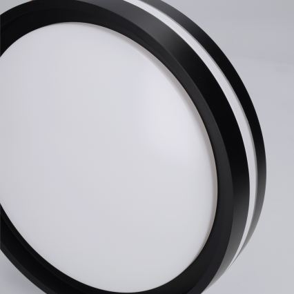 Brilagi - φωτιστικό οροφής LED NAOMI LED/24W/230V διάμ. 28,5 εκ. μαύρο