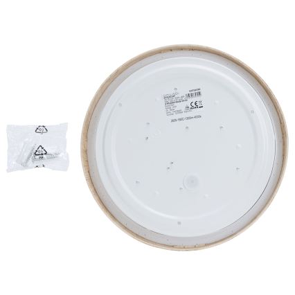 Brilagi - Φωτιστικό οροφής LED NATURA LED/12W/230V 3000K διάμ. 26,3 cm