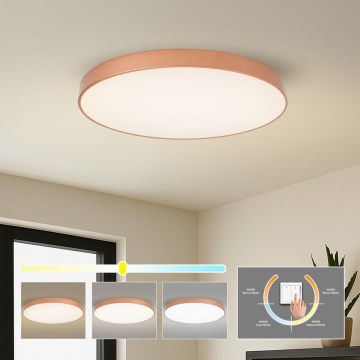 Brilagi - Φωτιστικό οροφής LED POOL LED/100W/230V 3000/4000/6000K Ø 80 cm μπρονζέ