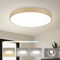 Brilagi - Φωτιστικό οροφής LED POOL LED/100W/230V 3000/4000/6000K Ø 80 cm μπεζ
