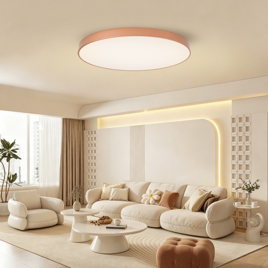 BRILAGI - Φωτιστικό οροφής LED POOL LED/128W/230V 3000/4000/6000K pr. 100 cm χάλκινο