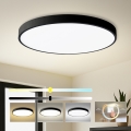 Brilagi - Φωτιστικό οροφής LED POOL LED/128W/230V 3000/4000/6000K διάμ. 100 cm μαύρο
