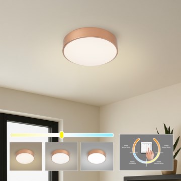 Brilagi - Φωτιστικό οροφής LED POOL LED/24W/230V 3000/4000/6000K διάμ. 20 cm μπρονζέ