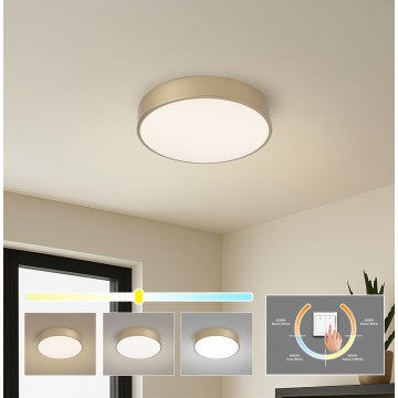 Brilagi - Φωτιστικό οροφής LED POOL LED/36W/230V 3000/4000/6000K Ø 30 cm χρυσό