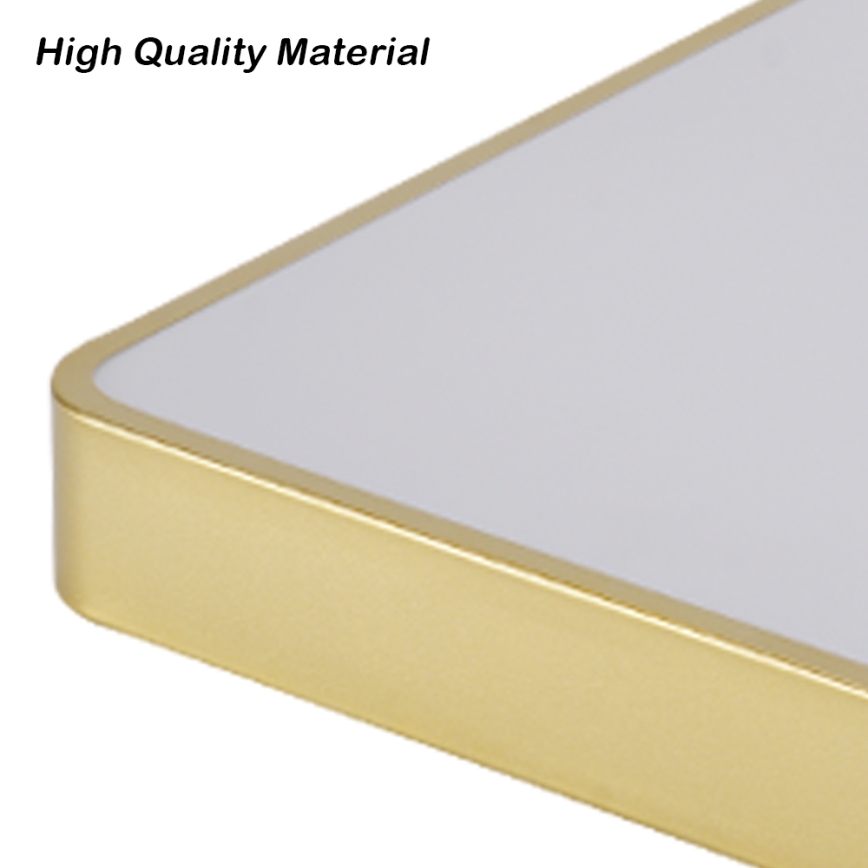 Brilagi - Φωτιστικό οροφής LED POOL LED/36W/230V 3000/4500/6000K 40x40 cm χρυσό