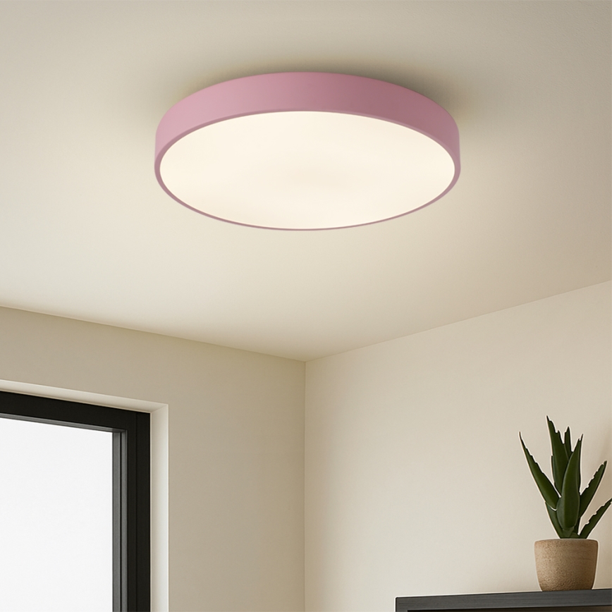 Brilagi - Φωτιστικό οροφής LED POOL LED/48W/230V 3000/4000/6000K Ø 40 cm ροζ