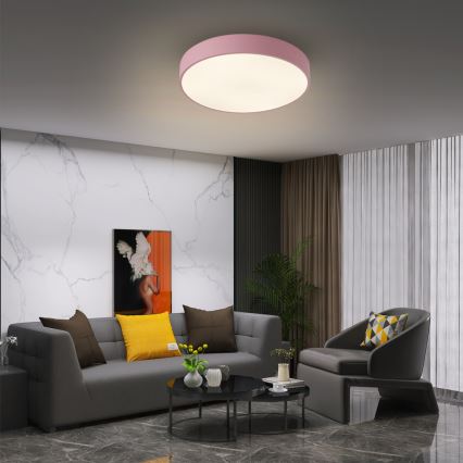 Brilagi - Φωτιστικό οροφής LED POOL LED/48W/230V 3000/4000/6000K Ø 40 cm ροζ