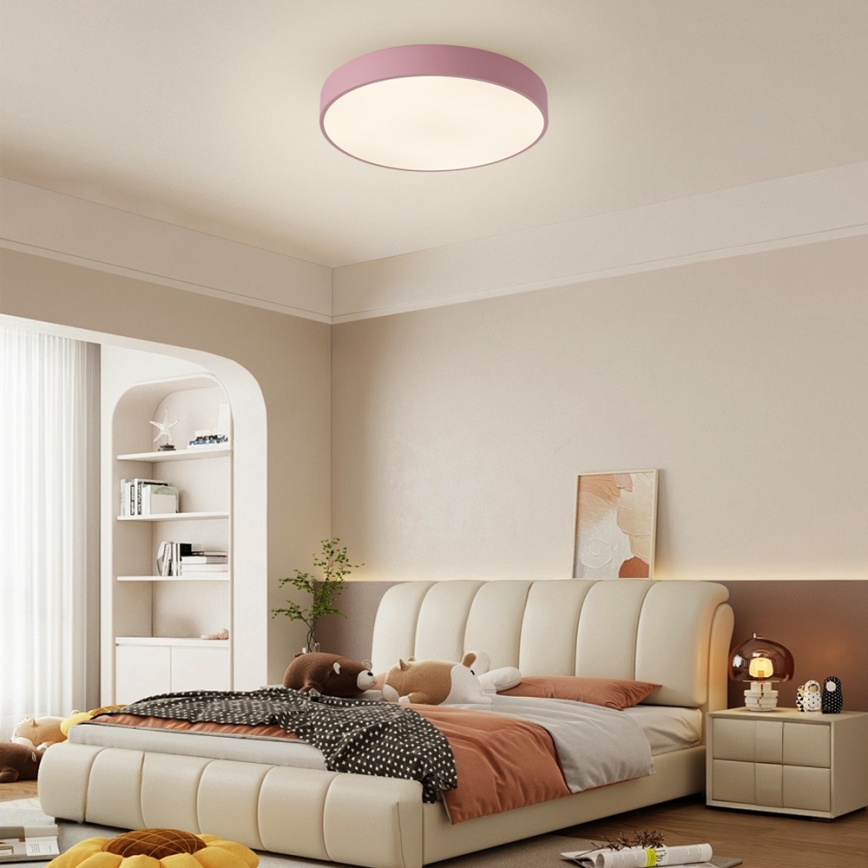Brilagi - Φωτιστικό οροφής LED POOL LED/48W/230V 3000/4000/6000K Ø 40 cm ροζ