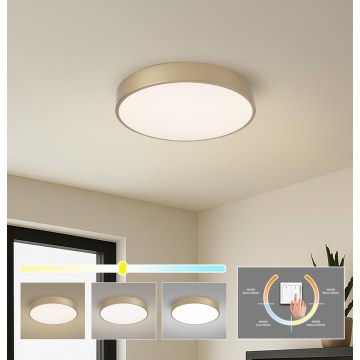 Brilagi - Φωτιστικό οροφής LED POOL LED/48W/230V 3000/4000/6000K Ø 40 cm χρυσό
