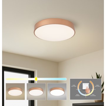 Brilagi - Φωτιστικό οροφής LED POOL LED/48W/230V 3000/4000/6000K Ø 40 εκ. μπρονζέ