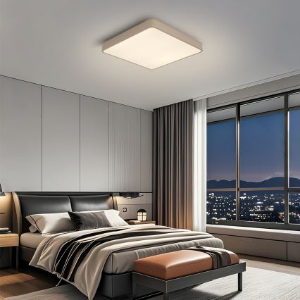 Brilagi - Φωτιστικό οροφής LED POOL LED/48W/230V 3000/4500/6000K 50x50 cm μπεζ