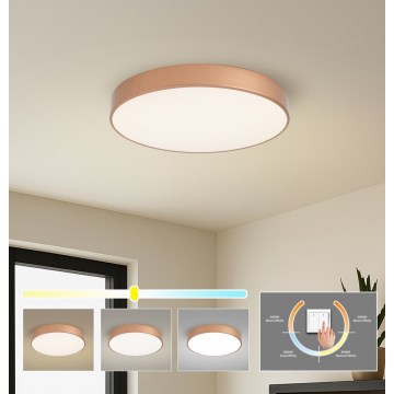 Brilagi - Φωτιστικό οροφής LED POOL LED/60W/230V 3000/4000/6000K Ø 50 cm μπρονζέ