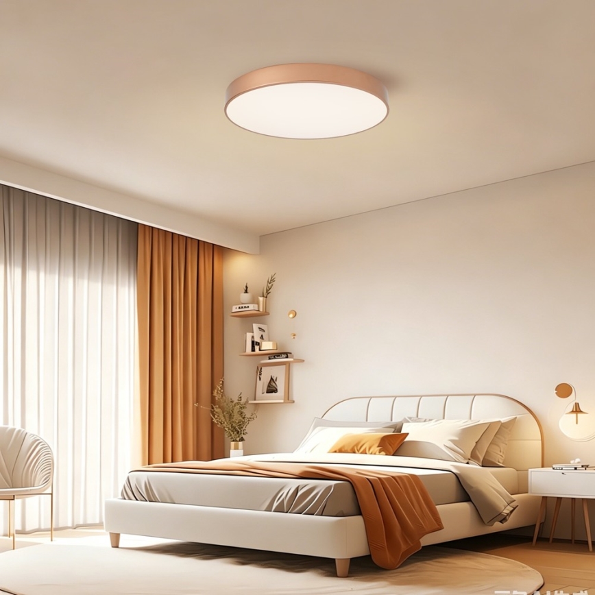 Brilagi - Φωτιστικό οροφής LED POOL LED/60W/230V 3000/4000/6000K Ø 60 cm μπρονζέ