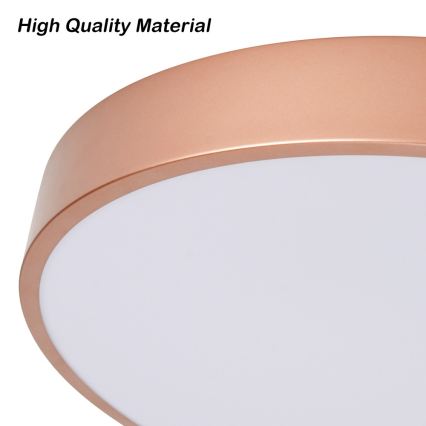 Brilagi - Φωτιστικό οροφής LED POOL LED/60W/230V 3000/4000/6000K Ø 60 cm μπρονζέ