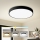 Brilagi - Φωτιστικό οροφής LED POOL LED/60W/230V 3000/4000/6000K διάμ. 60 cm μαύρο