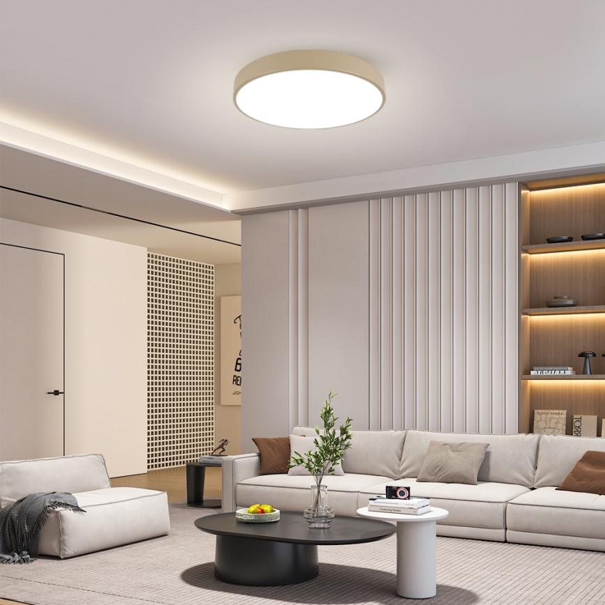 Brilagi - LED φωτιστικό οροφής POOL LED/60W/230V 3000/4000/6000K διάμ. 60 cm μπεζ