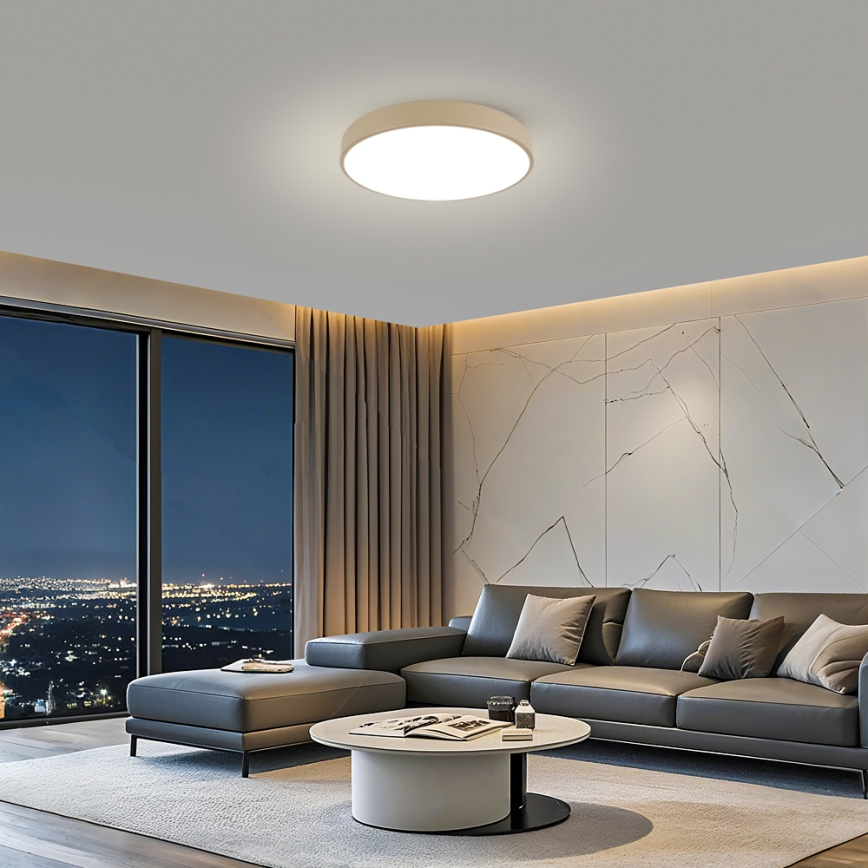 Brilagi - LED φωτιστικό οροφής POOL LED/60W/230V 3000/4000/6000K διάμ. 60 cm μπεζ
