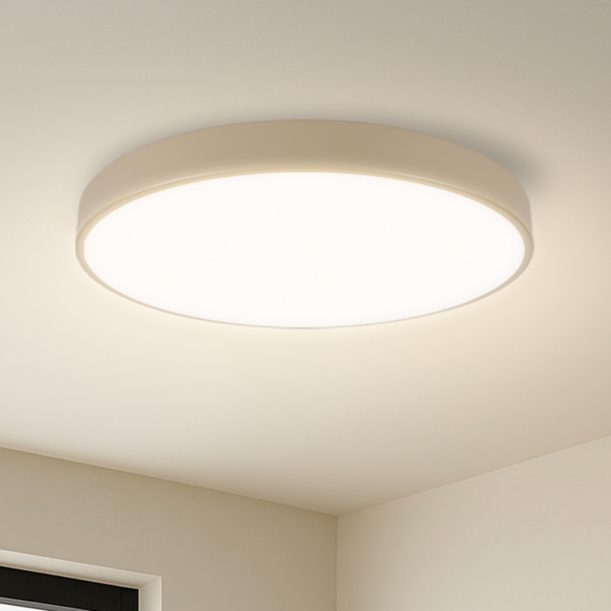 Brilagi - Φωτιστικό οροφής LED POOL LED/60W/230V 3000/4000/6000K Ø 50 εκ. μπεζ