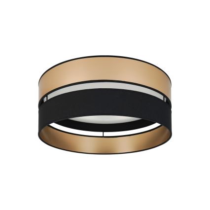 Brilagi - Φωτιστικό οροφής LED ROYAL LED/24W/230V διάμετρος 45 cm μαύρο/χρυσό
