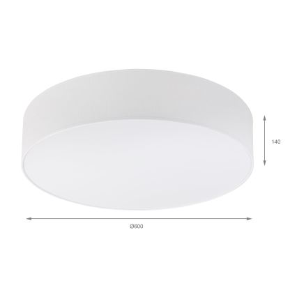 Brilagi - Φωτιστικό οροφής LED SIRIJA 4xE27/15W/230V Ø 60 cm λευκό