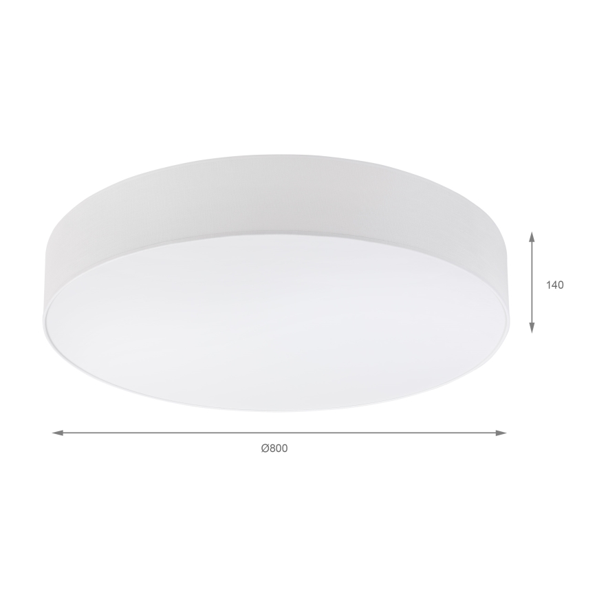 Brilagi - Φωτιστικό οροφής LED SIRIJA 6xE27/15W/230V Ø 80 cm λευκό