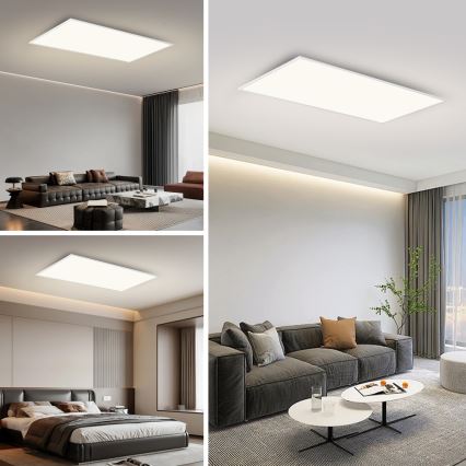 Brilagi - Φωτιστικό οροφής LED SLIMFRAME LED/80W/230V 120x60 cm 3000/4000/6000K λευκό