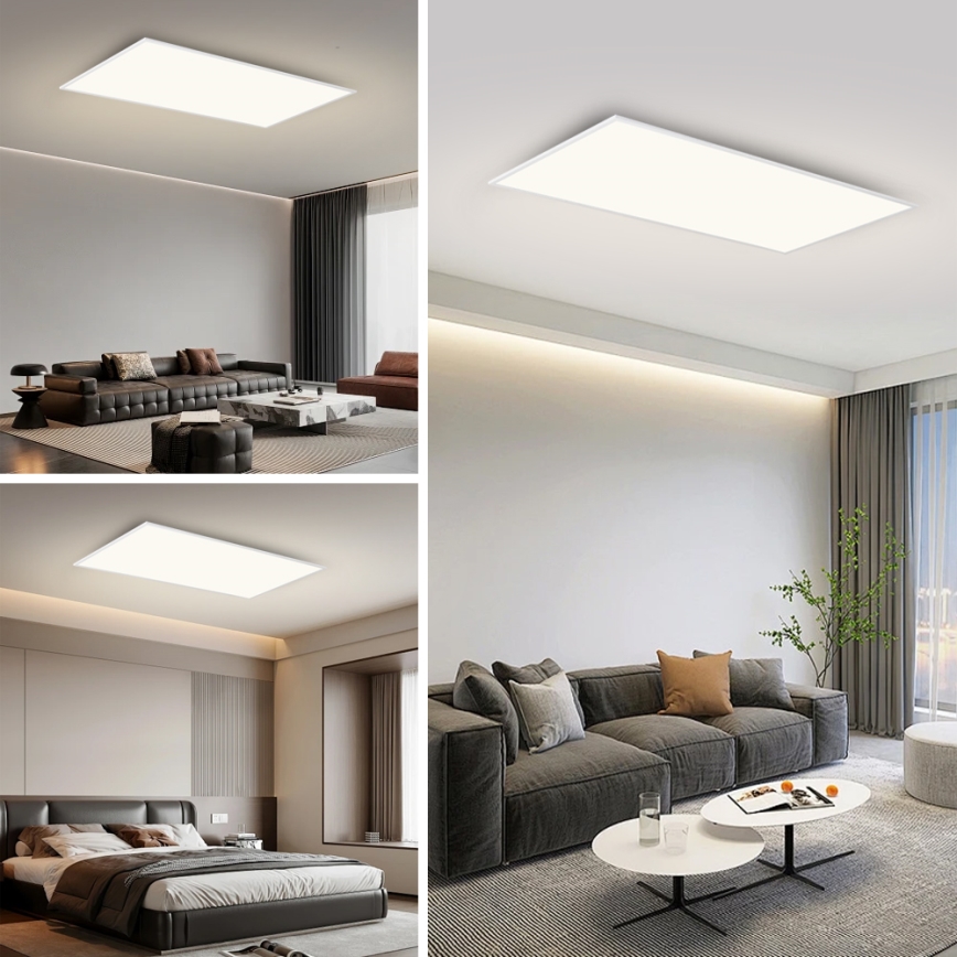 Brilagi - Φωτιστικό οροφής LED SLIMFRAME LED/80W/230V 120x60 cm 3000/4000/6000K λευκό